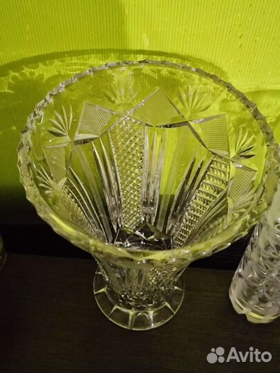 Ваза хрустальная СССР