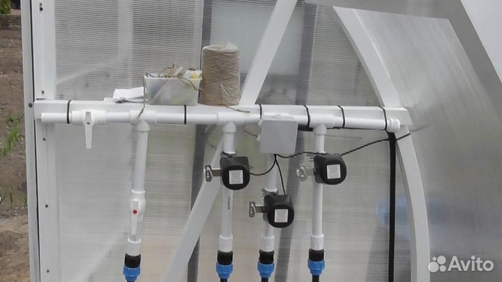 Автоматический полив для теплиц 8 режимов IP 65