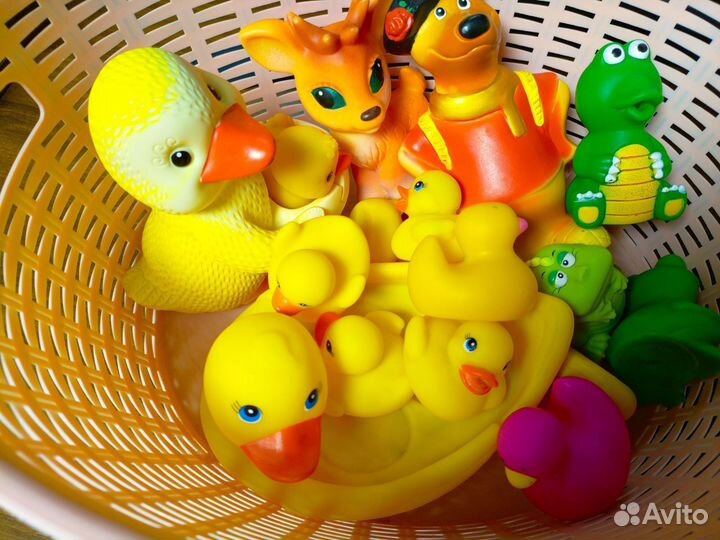 Резиновые игрушки пакетом