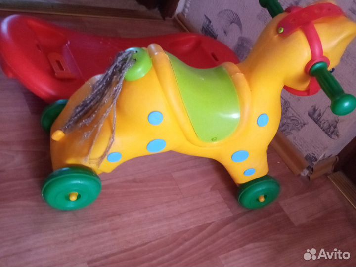 Лошадка качалка и каталка