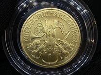 Золотая монета Золотая монета Австрии Филармоникер