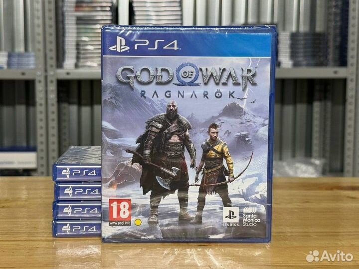 Диск God of War: Ragnarok PS4 (русская версия)