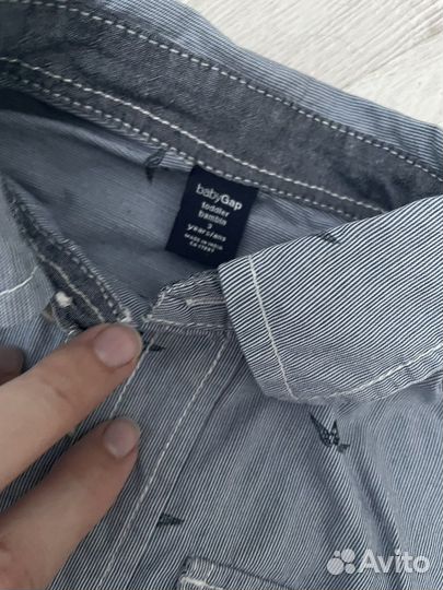 Детская рубашка на 3-4 года