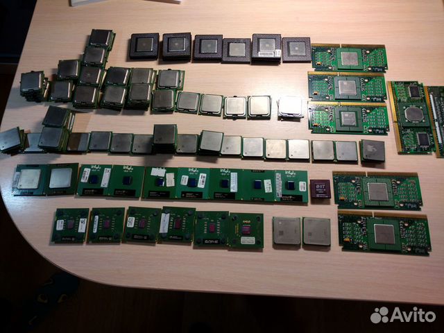 Старые процессоры