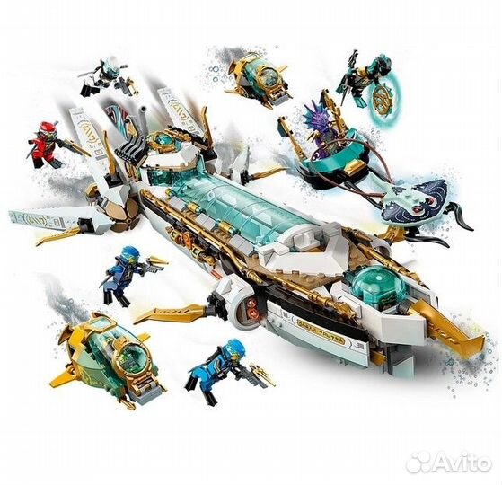 Конструктор Ниндзяго Подводный Дар Судьбы