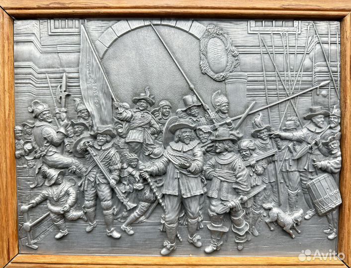 Оловянная картина 