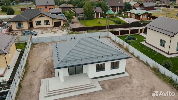 Проект дома готовый 100м2 газоблок