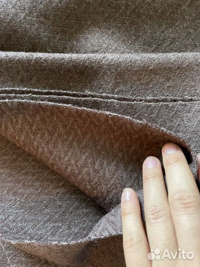 Ткань пальтовая драп шерсть