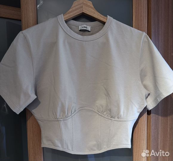Футболка топ lime
