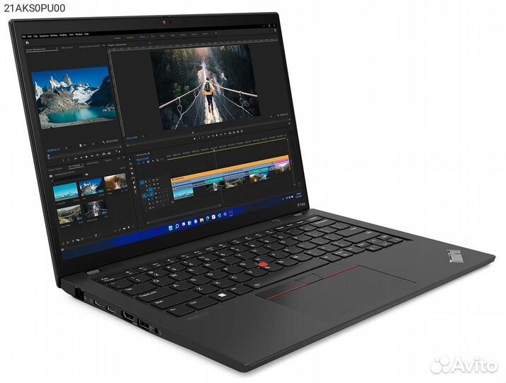 21AKS0PU00, Ноутбук Lenovo ThinkPad P14s Gen 3 14