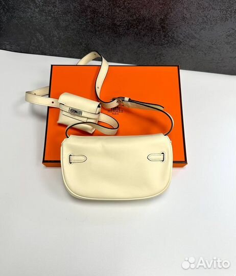 Сумка hermes kelly moove 19 veau swift