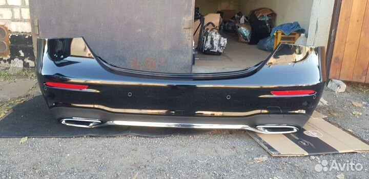 Mercedes E W213 рестайлинг бампер задний AMG