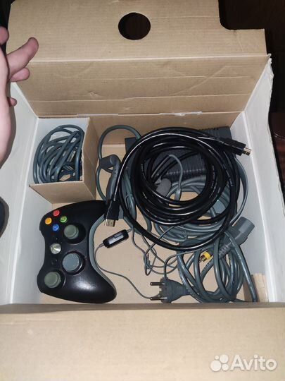 Xbox 360 Elite 120gb Jasper. Полный комплект