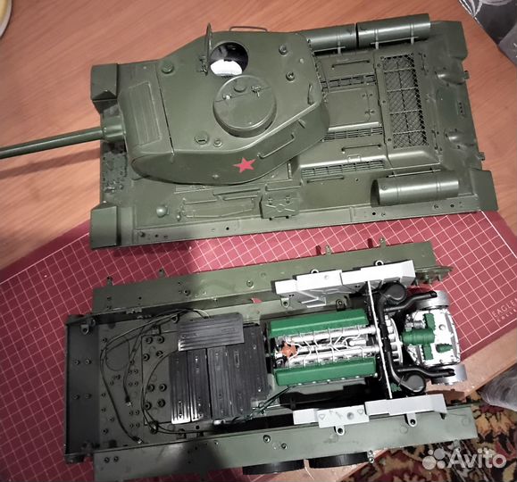 Модель танка т-34 85 1:16