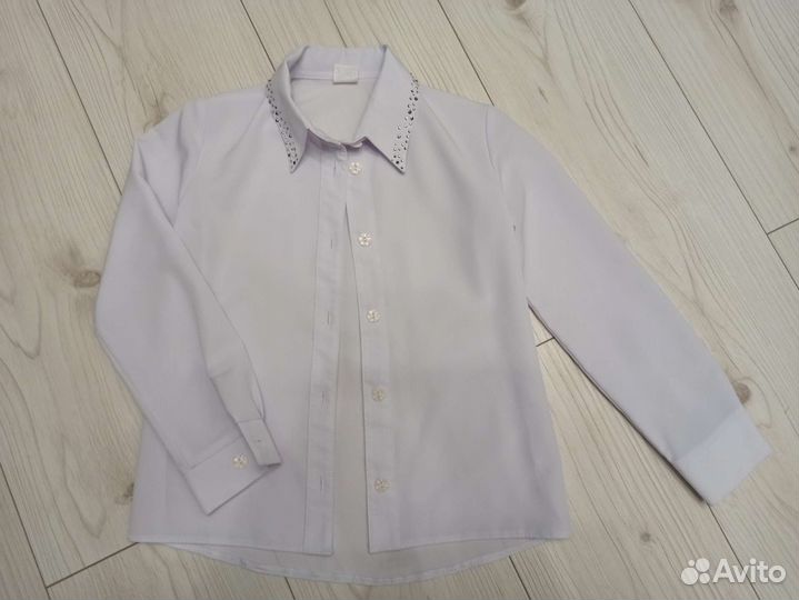 Рубашки на девочку 122-128