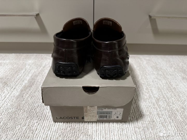 Макасины лоферы Lacoste оригинал