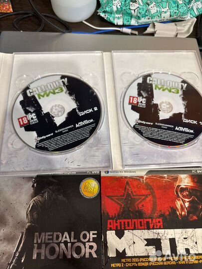 Диски с играми на пк