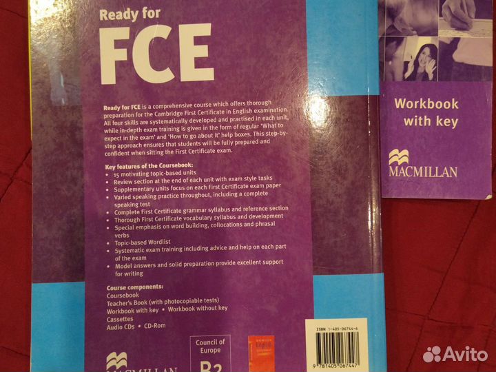 Учебник Ready for FCE, Mac Millan