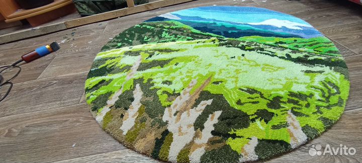 Тафтинговый Ковер ручной работы