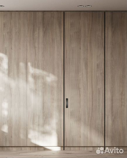 Двери межкомнатные скрытого монтажа invisible