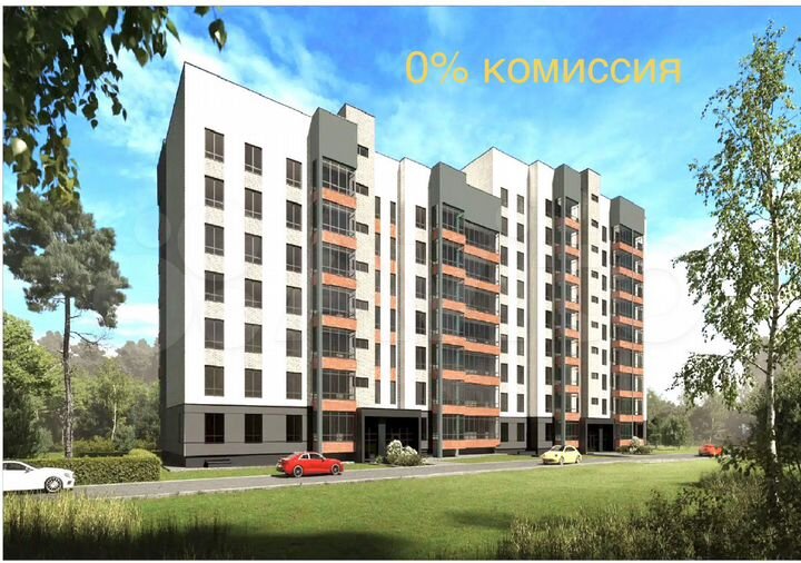 2-к. квартира, 68 м², 8/9 эт.