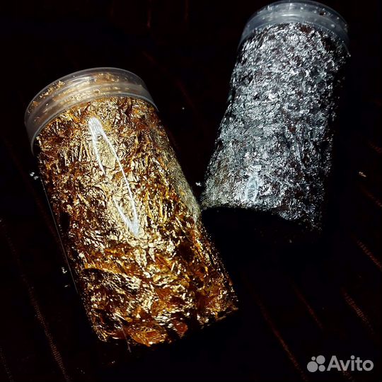 Фольга поталь для дизайна ногтей и рукоделия