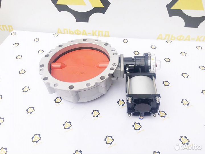 Затвор дисковый пнематический DN250 для бру