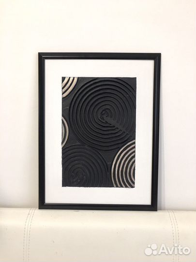 Фактурная картина 35*50