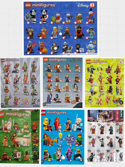 Lego Минифигурки 71038 и другие