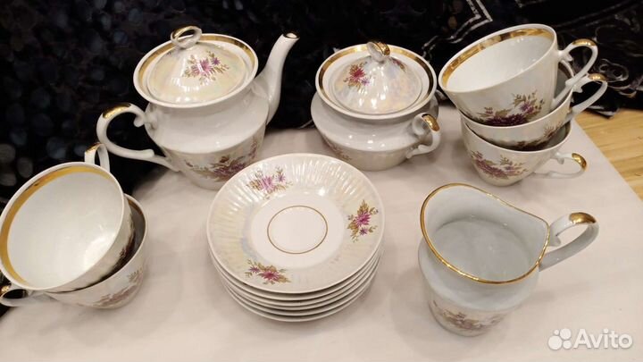 Чайники и чайные сервизы времён СССР