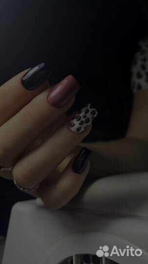 Наращивание ногтей,покрытие