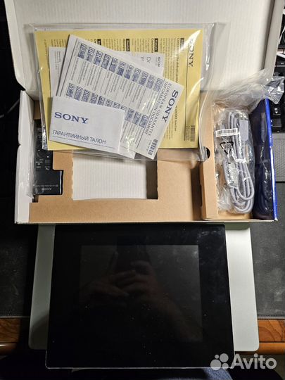 Цифровая фоторамка sony s-frame dpf-d820