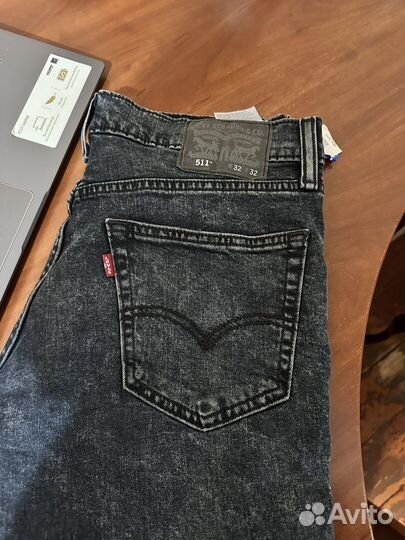 Джинсы мужские levis 511 оригинальные