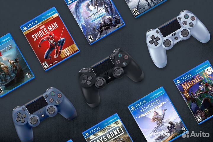 Диски игры для ps4