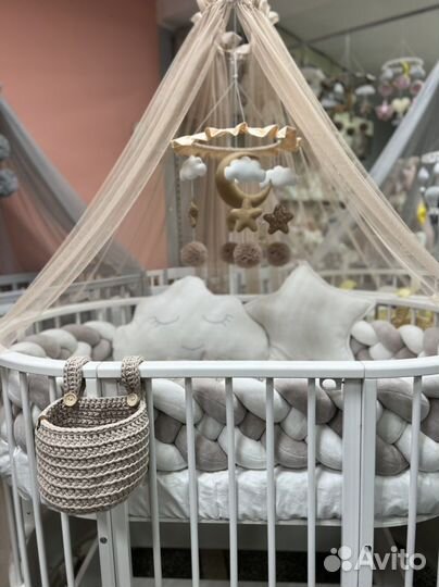 Кровать/коса/бортики