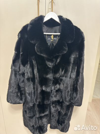 Шуба норковая 46 48 бу