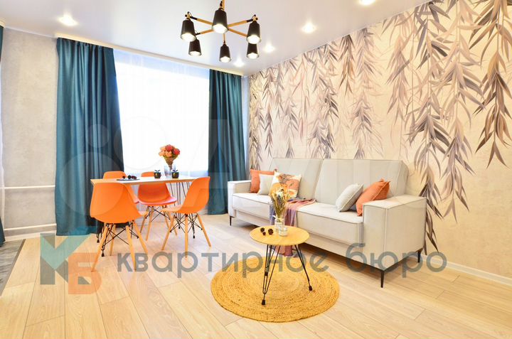 3-к. квартира, 55 м², 1/5 эт.