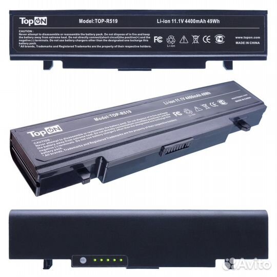 Аккумулятор TOP-R519 11.1V 4400mAh 49Wh для ноутбу