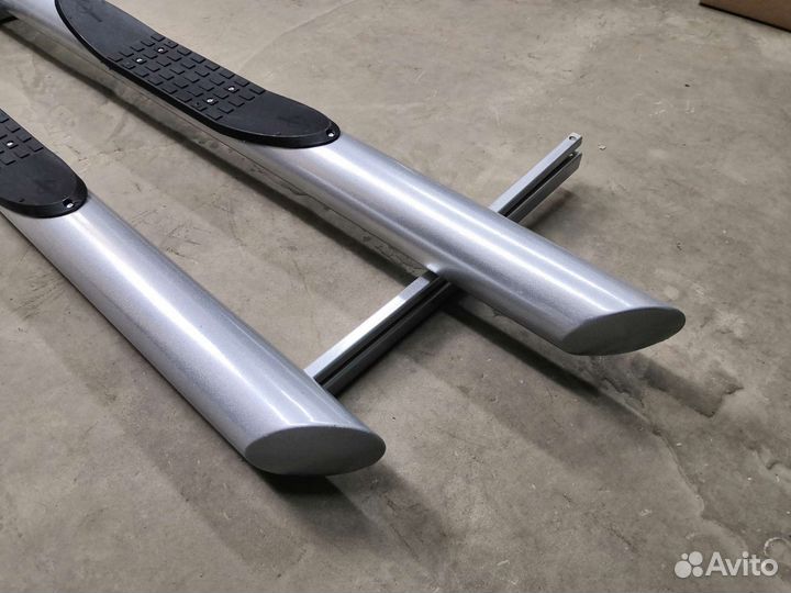 Пороги труба со скосом Нива 3-дв 4х4 Урбан Легенд