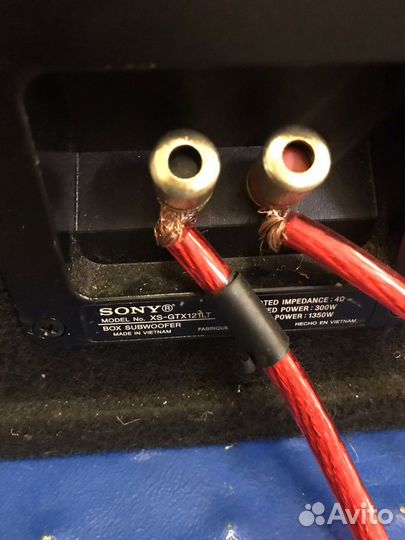 Сабвуфер и усилитель Sony