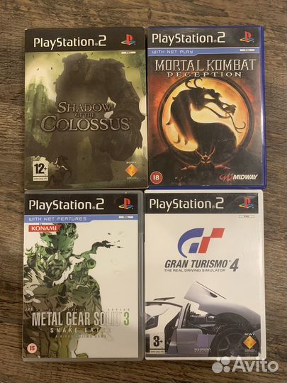 Игры для Sony Playstation 2 ps2 лицензия