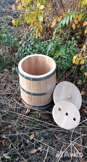 Кадка дубовая 50 литров