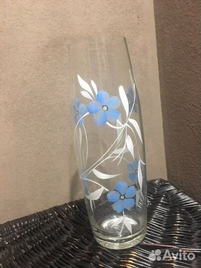 Ваза для цветов стекло СССР