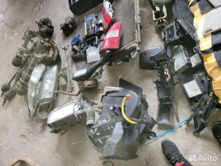 Моторчик и радиатор печки опель вектра 96г