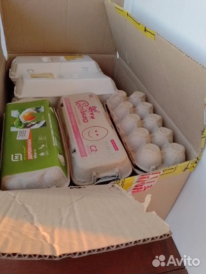 Лотки для яиц б/у