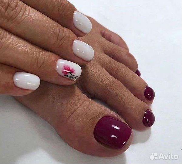 Маникюр педикюр,брови