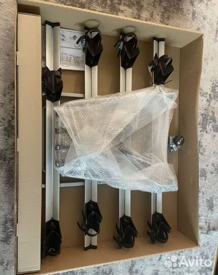 Велокрепление на фаркоп amos giro-4