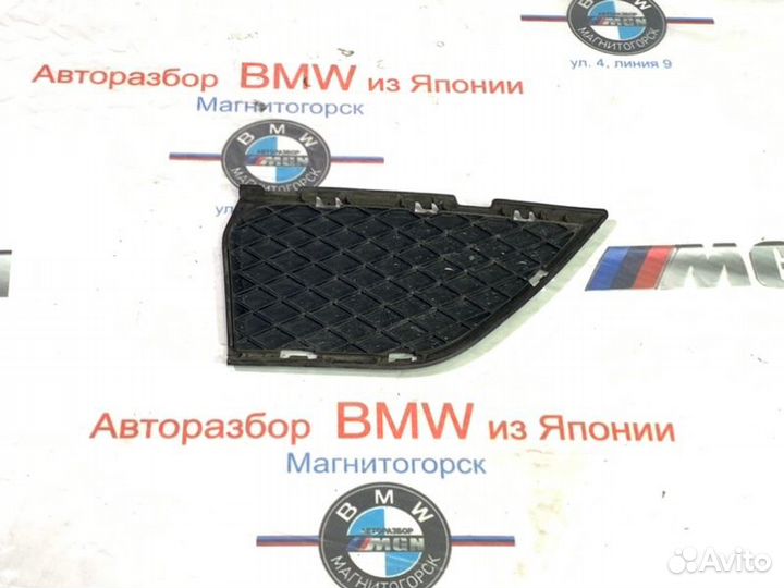 Решетка бампера правая Bmw Х3 E83 N52B25 2009