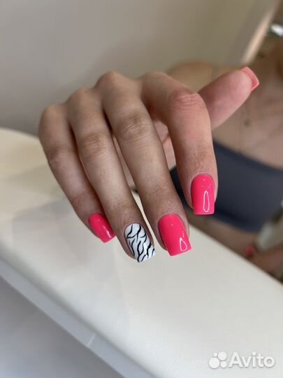 Маникюр с покрытием