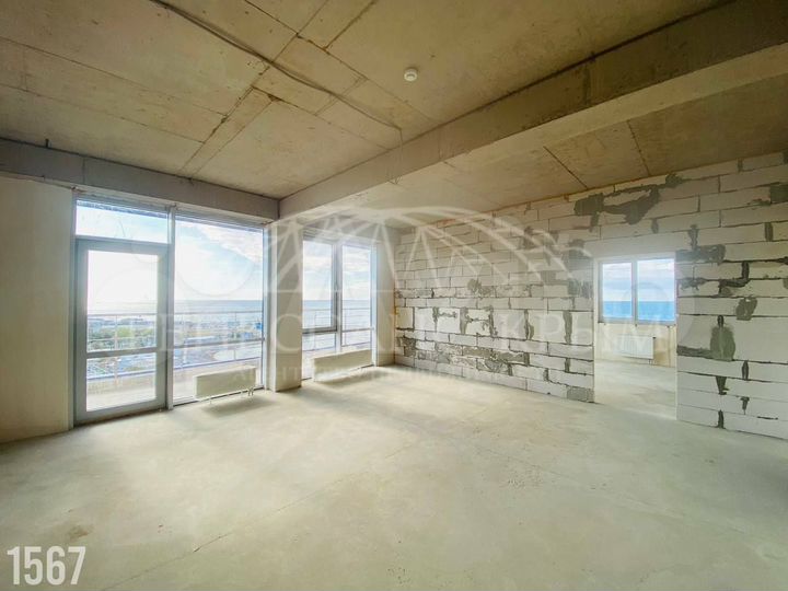 1-к. апартаменты, 97 м², 4/6 эт.